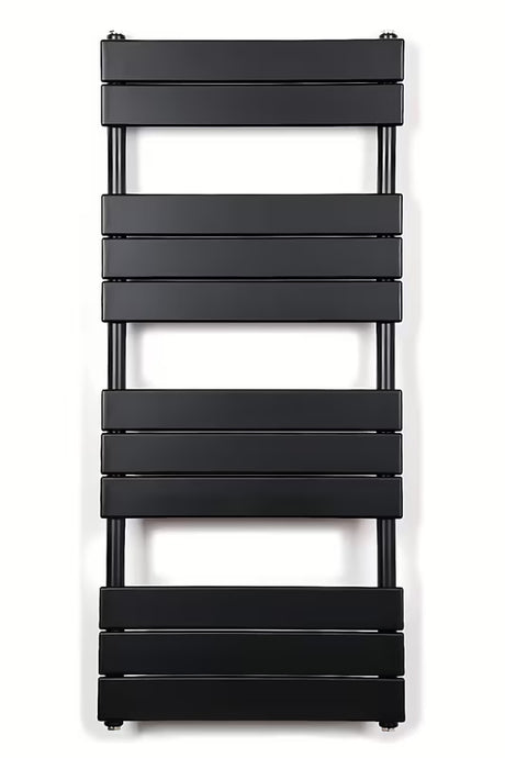 Kombinuotas rankšluosčių džiovintuvas SAT D 50x113,4 cm, juodos matinės spalvos, su šoniniu prijungimu