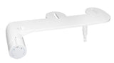 Balta bidė sėdynė SAT Easybidet pro montuoti po KLOZETO dangtis, be prijungimo prie elektros.