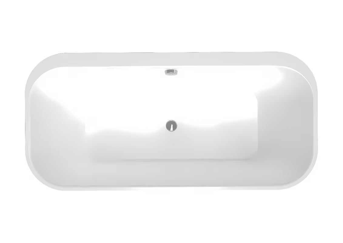 Laisvai pastatomas akrilinė vonia SAT Evolution 170x80 cm, kairinė ir dešininė versija