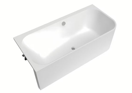 Laisvai pastatomas akrilinė vonia SAT Evolution į kampą, kairinė, 170x80 cm.