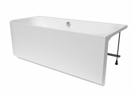 Laisvai pastatomas akrilinė vonia SAT Evolution į kampą, dešininė, 170x80 cm