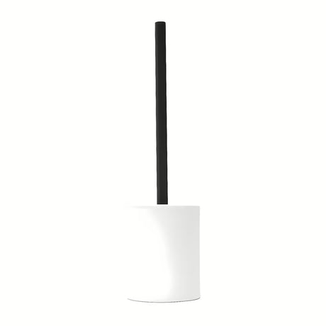 Balta keraminė WC šepetys SAT Feel, pastatoma