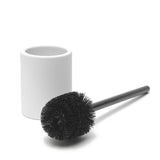 Balta keraminė WC šepetys SAT Feel, pastatoma
