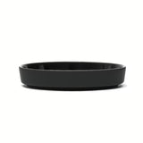 Keraminė muilinė SAT Feel matinės juodos spalvos, minimalistinio dizaino