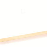 Baltas stačiakampis LED veidrodis SAT Feel 60x100 cm su jutikliu su trijų šviesos spalvų pasirinkimu.