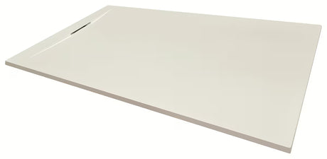 Stačiakampis dušo padėklas SAT Fusion 120x80 cm iš lieto marmuro, spalva – beige