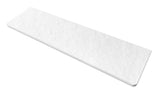 Stačiakampis dušo padėklas SAT Fusion iš lieto marmuro 120x80 cm, spalva – blanco
