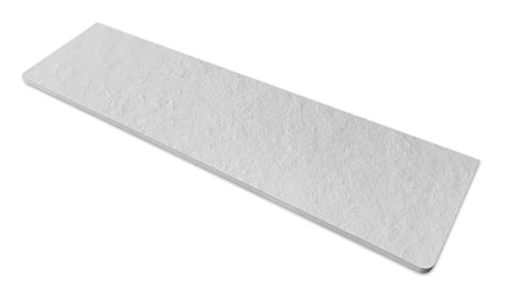 Pilkas stačiakampis dušo padėklas SAT Fusion 120x80 cm iš lieto marmuro