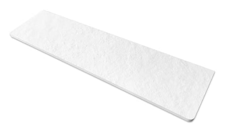 Stačiakampis dušo padėklas SAT Fusion 120x90 cm iš lieto marmuro, spalva – blanco