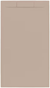 Stačiakampis dušo padėklas SAT Fusion 120x90 cm iš lieto marmuro, spalva – moka