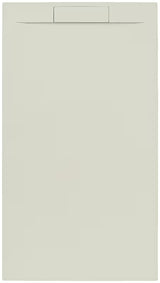 Stačiakampis dušo padėklas SAT Fusion 160x90 cm iš lieto marmuro, spalva – beige