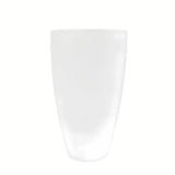 Laisvai pastatomas keraminis praustuvas SAT Fusion baltos spalvos, 50 cm skersmens