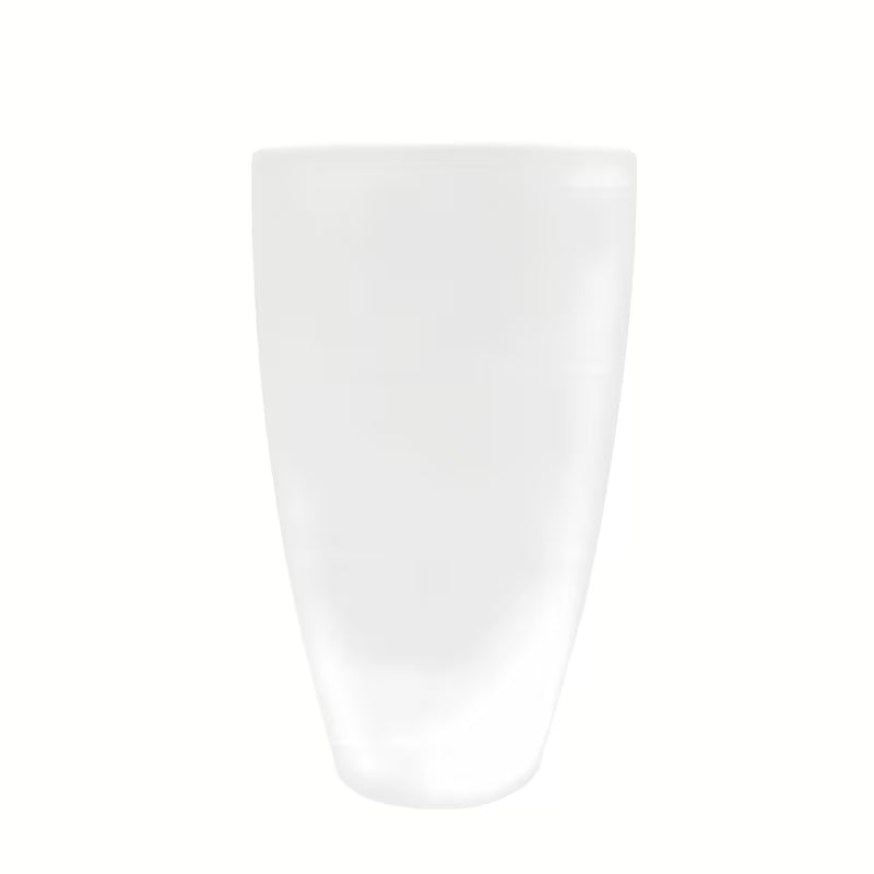 Laisvai pastatomas keraminis praustuvas SAT Fusion baltos spalvos, 50 cm skersmens
