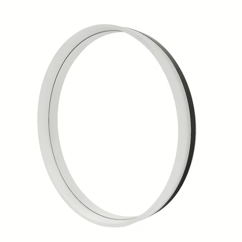 Apvalus Led veidrodis SAT Fusion 60 cm su apšviestu skaidriu rėmu ir jutikliniu valdymu
