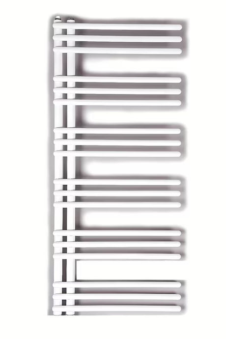 Baltas kombinuotas rankšluosčių džiovintuvas SAT Hto 50x114 cm su centriniu prijungimu
