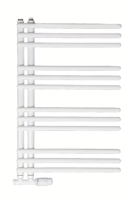 Baltas kombinuotas rankšluosčių džiovintuvas SAT Hto 50x74 cm su centriniu prijungimu
