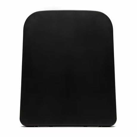 Juodas KLOZETO dangtis SAT Infinitio stačiakampio dizaino su softclose ir EasyLock.