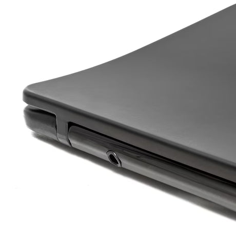 Juodos matinės spalvos KLOZETO dangtis SAT Infinitio su softclose ir EasyLock, užapvalinto dizaino.