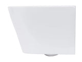 Pakabinami WC komplektas SAT Infinitio su potinkiniu moduliu, baltu mygtuku ir sėdyne softclose