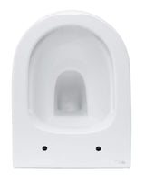 Pakabinami WC komplektas SAT Infinitio su potinkiniu moduliu lengvai sienai, juodu matiniu mygtuku ir sėdyne softclose