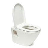 Pakabinami WC komplektas vitra Integra su potinkine instaliacija, bakeliu SAT ir baltu nuleidimo mygtuku