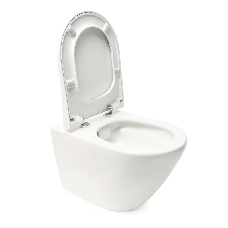 Pakabinami WC komplektas vitra Integra su montavimo moduliu, bakeliu SAT ir sėdyne softclose, baltos spalvos.
