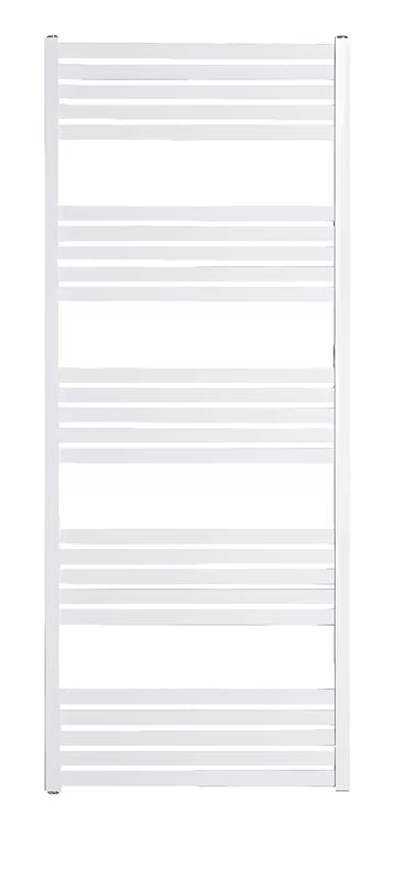 Baltas kombinuotas rankšluosčių džiovintuvas SAT Kh 45x150 cm, su šoniniu prijungimu prie centrų atstumas