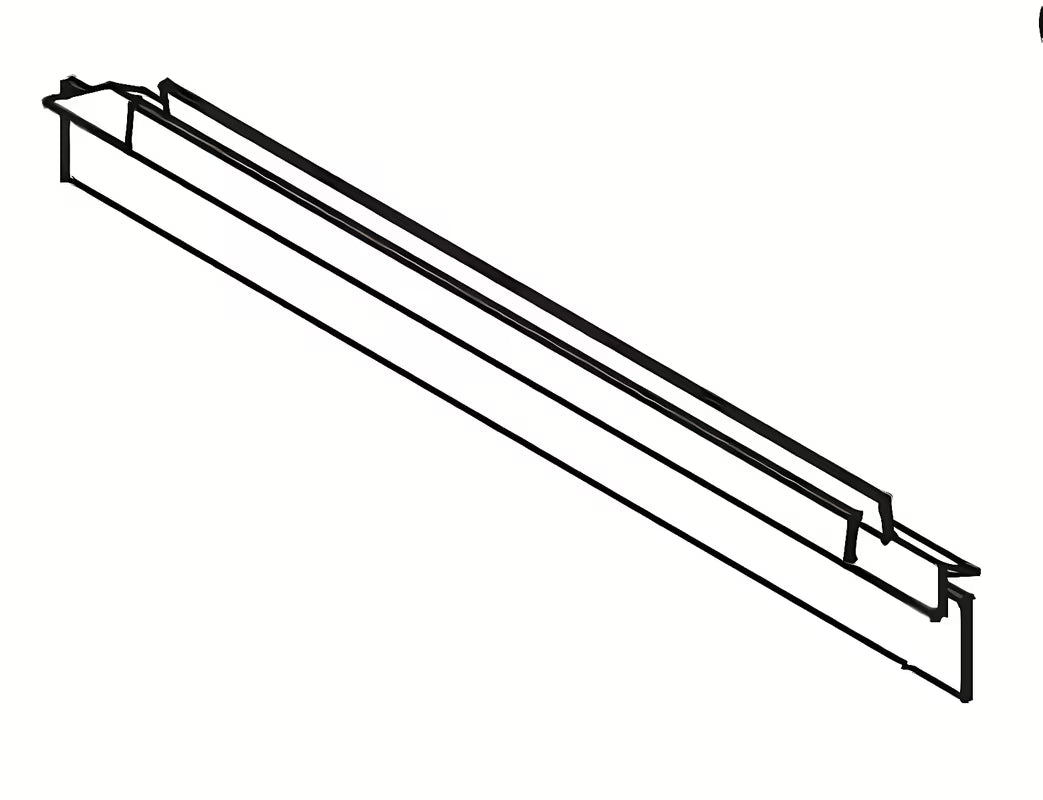 Apatinė sandarinimo juosta SAT, skirta atsarginė dalis pro dušo kabina, nuo vandens pratekėjimo.