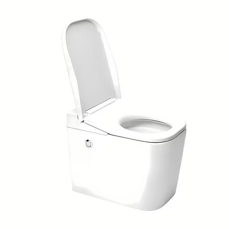 Pastatomas WC SAT optimflush baltos spalvos su integruotu bakeliu ir akumuliacinio nuleidimo technologija