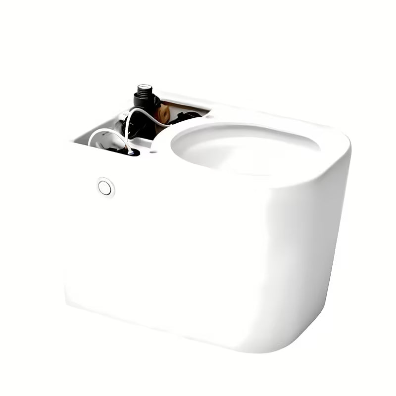 Pastatomas WC SAT optimflush baltos spalvos su integruotu bakeliu ir akumuliacinio nuleidimo technologija