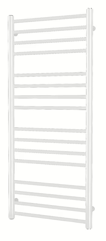 Baltas kombinuotas rankšluosčių džiovintuvas SAT Paul 50x114 cm su šoniniu prijungimu į centrų atstumas.