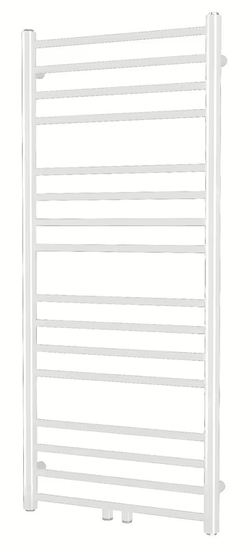 Baltas kombinuotas rankšluosčių džiovintuvas SAT Paul 50x114 cm su centriniu prijungimu