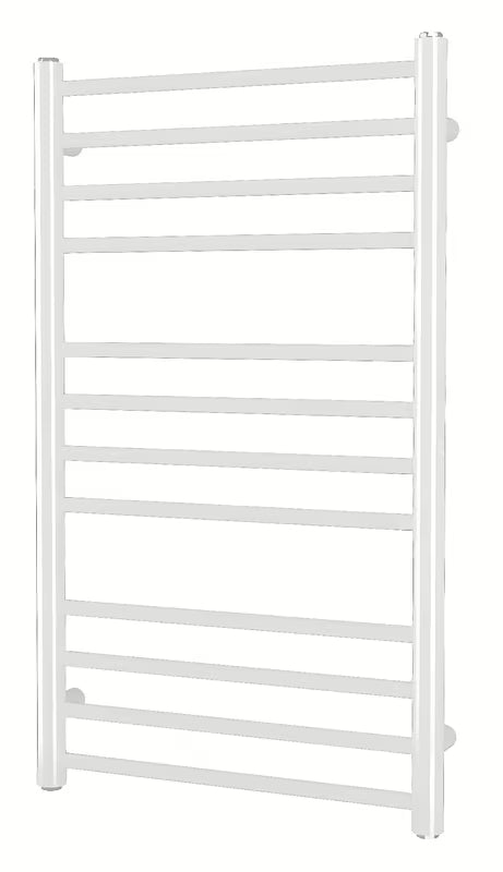 Baltas kombinuotas rankšluosčių džiovintuvas SAT Paul 84x50 cm su šoniniu prijungimu į centrų atstumas