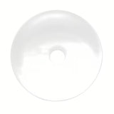 Apvalus baltas keraminis pastatomas ant stalviršio praustuvas SAT Project, 28 cm pločio