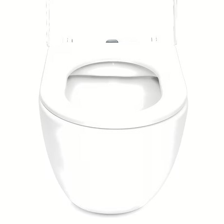Baltas pakabinamas KLOZETAS SAT su Rimless technologija rimless  ir sėdyne su softclose