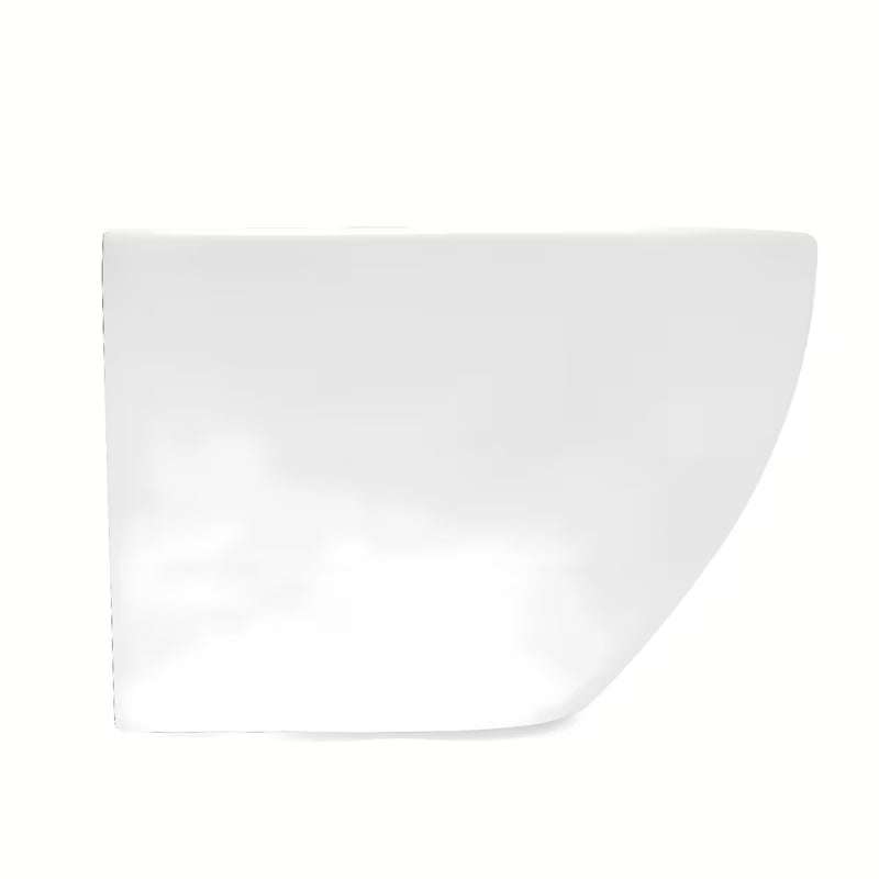 Baltas pakabinamas KLOZETAS SAT su Rimless technologija rimless  ir sėdyne su softclose