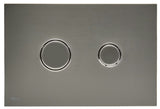 Vandens nuleidimo Mygtukas SAT gun metal matinės spalvos, iš nerūdijančio plieno su PVD danga ir Anti-fingerprint paviršiumi.
