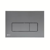 Matiniai plastikiniai vandens nuleidimo mygtukas SAT, spalva gun metal pro, potinkiniai rėmai ir KLOZETAS bakeliai pro įmūrijimui.
