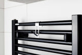 Chromuotas metalinis kabliukas SAT Chrome pro kabinti ant rankšluosčių džiovintuvas su apsaugine 3M juosta