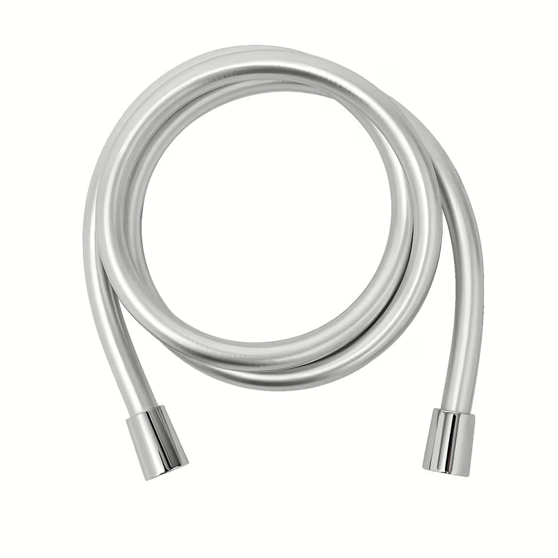 Sidabrinė dušo žarna SAT Super flex 150 cm su anti twist sistema.