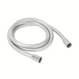 Sidabrinė dušo žarna SAT Super flex 150 cm su anti twist sistema.