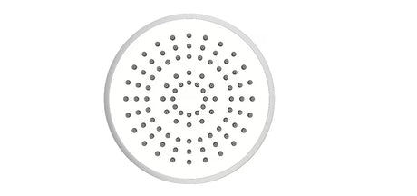 Dušo sistema SAT Chrome su termostatiniu maišytuvu su viršutiniu ir rankiniu dušu bei stikline lentynėle, chromo / baltos spalvos.