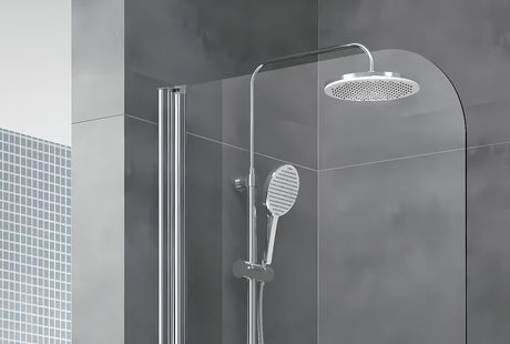 Vonios sienelė SAT Chrome 150x70 cm su varstoma sienele ir chromo profiliu