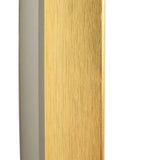 Apvalus LED veidrodis SAT aukso spalvos, 60 cm skersmens, su jutikliu ir su IP44 apsaugos klase.