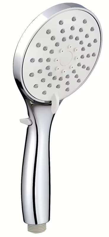 Chromuotas rankinis dušas SAT su STOP funkcija ir trimis srovės tipais