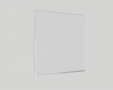 Stacionari vonios sienelė SAT Chrome 150x80 cm su chromuotu profiliu ir EasyClean danga padengtu stiklu.