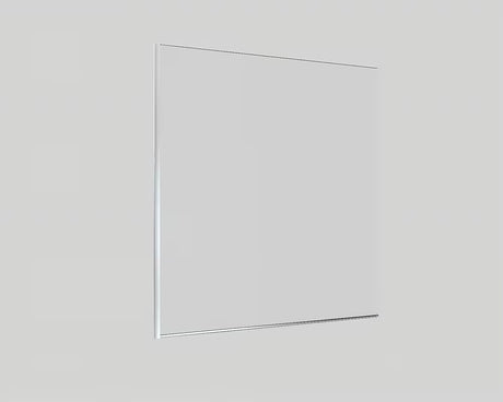Stacionari vonios sienelė SAT Chrome 150x80 cm su chromuotu profiliu ir EasyClean danga padengtu stiklu.