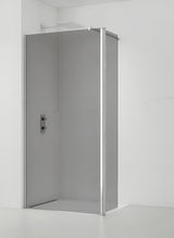 SAT Walk-in walk in Dušo-Sienelė 80 cm blizgaus chromo spalvos su Easy Clean danga