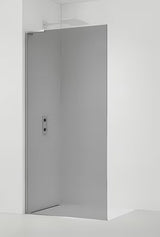 Walk in Dušo-Sienelė SAT Walk-in 90 cm, chromo spalvos, su skaidriu stiklu ir Easy Clean danga.