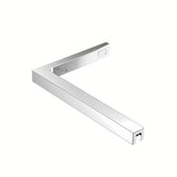 Walk-in dušo sienelė SAT Walk-in 90 cm chromo spalvos su skaidriu stiklu ir berėmiu dizainu.